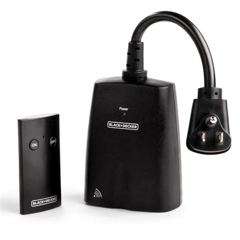 This <b>indoor wireless remote system</b> works through doors, walls and floors so you can <b>control</b> lights and appliances without moving an inch! Plug any of three receivers into a standard wall <b>outlet</b> and then use the key chain transmitter to turn stuff on and off. . Menards remote control outlet